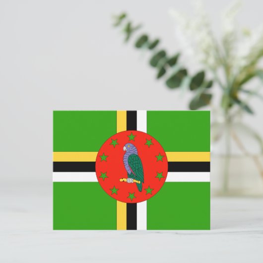 Dominica Postkarte (Stehend Vorderseite)