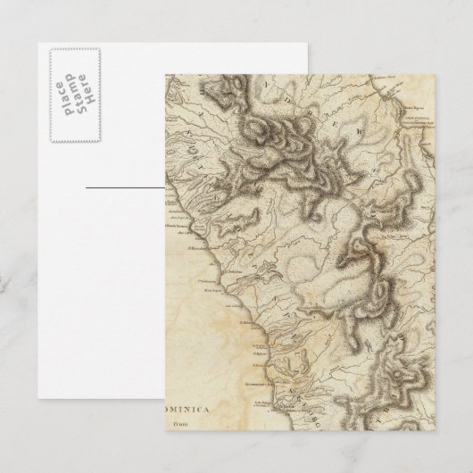 Dominica Postkarte (Vorne/Hinten)