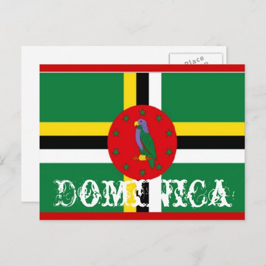 Dominica Postkarte (Vorne/Hinten)