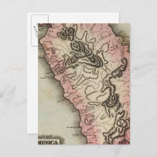 Dominica Postkarte (Vorne/Hinten)