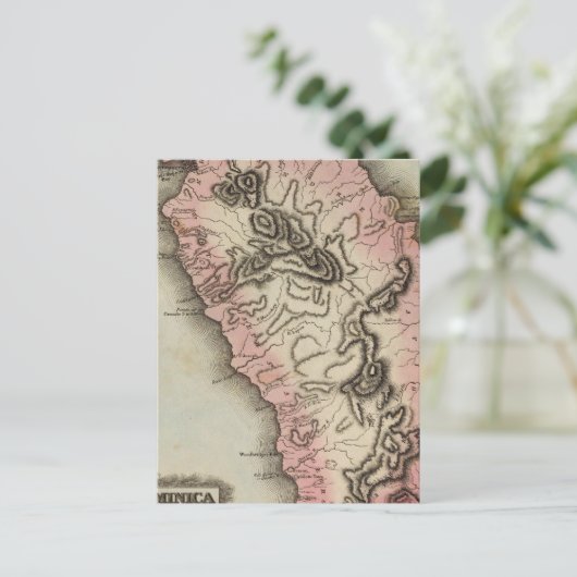 Dominica Postkarte (Stehend Vorderseite)