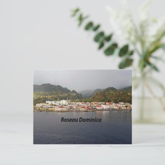 Dominica Postkarte (Stehend Vorderseite)