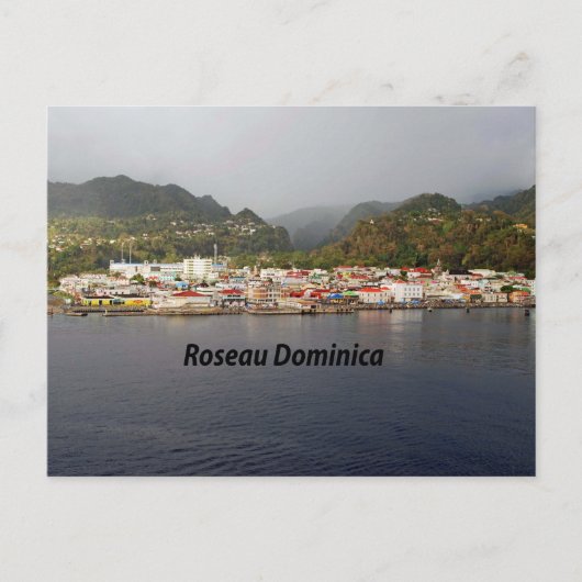 Dominica Postkarte (Vorderseite)