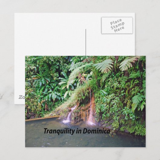 Dominica Postkarte (Vorne/Hinten)