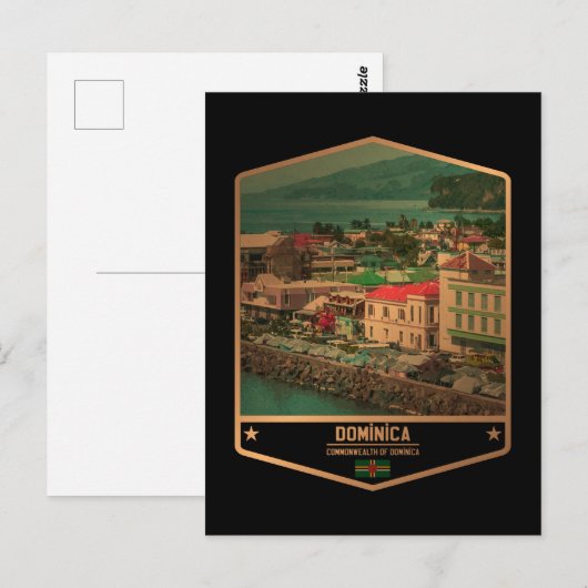 Dominica Postkarte (Vorne/Hinten)