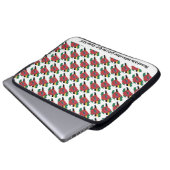 DOMINICA Psalm 33:12 Selige Nation Laptop Laptopschutzhülle (Vorne Knopf)