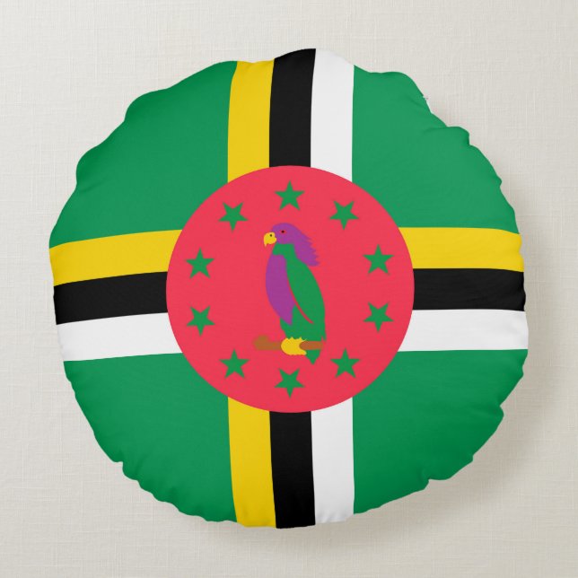 Dominica Rundes Kissen (Rückseite)