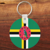 Dominica Schlüsselkette Schlüsselanhänger (Vorderseite)