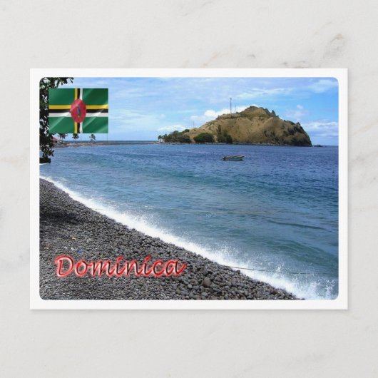 Dominica - Scott Head - Postkarte (Vorderseite)