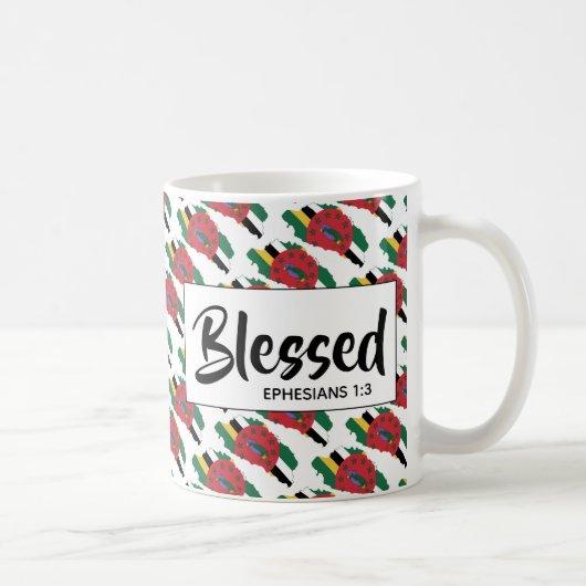 DOMINICA segnete die Ephesianer Christliche Schrif Kaffeetasse (Rechts)