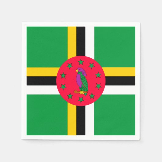 Dominica Serviette (Vorderseite)