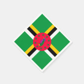 Dominica Serviette (Ecke)