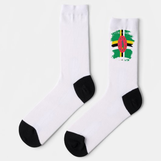 Dominica Socken (Linkes Detail)