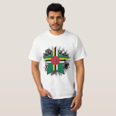Dominica-Stern T-Shirt (Vorne ganz)
