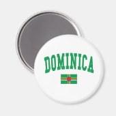 Dominica Style Magnet (Vorderseite/Rückseite)