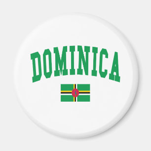 Dominica Style Magnet