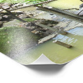 Dominica-Sulpher-Pools Fotodruck (Ecke)