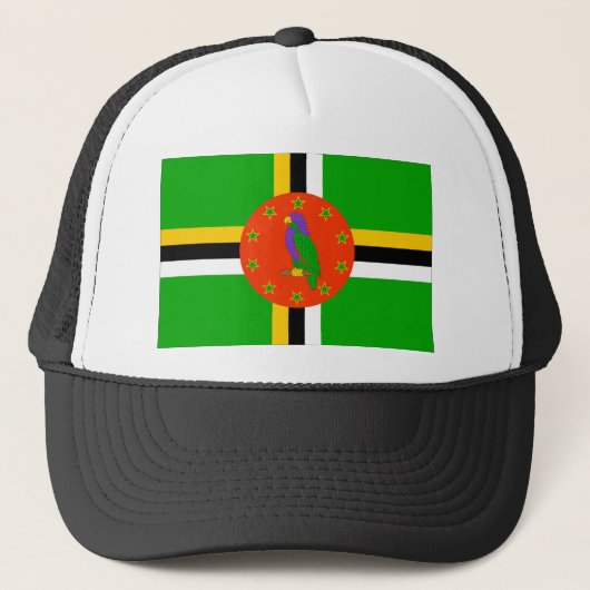 Dominica Truckerkappe (Vorderseite)