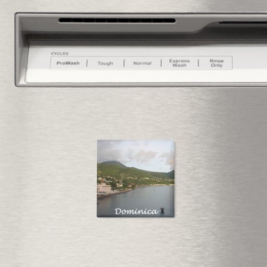 Dominica View Magnet (In Situ (Geschirrspüler))