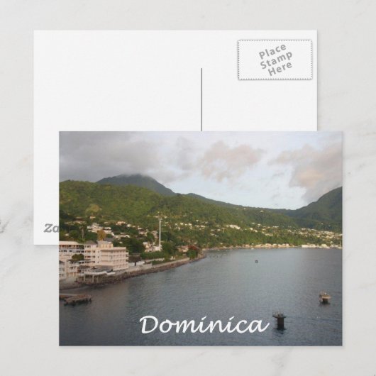 Dominica View Postkarte (Vorne/Hinten)