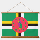 Dominica Wandteppich Mit Holzrahmen (Vorderseite 2)
