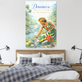 Dominica Where the Rivers Sing and the Mountains Leinwanddruck (Insitu (Schlafzimmer))