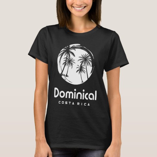 Dominical Costa Rica T-Shirt (Vorderseite)