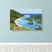 dominican landscape leinwanddruck (Insitu (Holzboden))