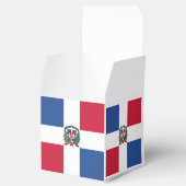 Dominican Republic Flag Emblem Geschenkschachtel (Geöffnet)
