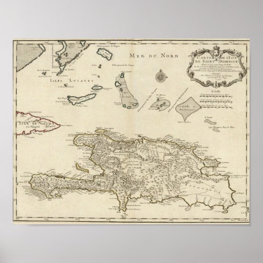 Dominican Republic, Haiti, West Indies Poster (Vorne)