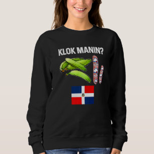 Dominicana Flag Dominikanische Republik Food Mangu Sweatshirt