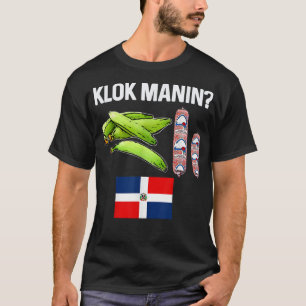 Dominicana Flag Dominikanische Republik Food Mangu T-Shirt
