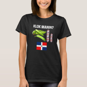 Dominicana Flag Dominikanische Republik Food Mangu T-Shirt