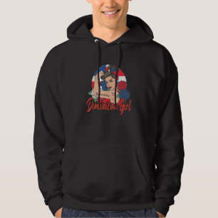 Dominicana Girl Dominicanan Mujer Republica Domini Hoodie