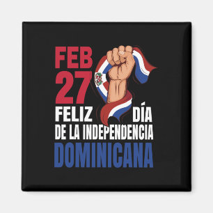 Dominicana - Unabhängigkeitstag der Dominikaner Magnet