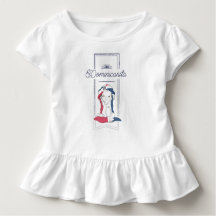 Dominicanita Rüsche-Shirt II