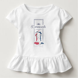 Dominicanita Rüsche-Shirt II Kleinkind T-shirt