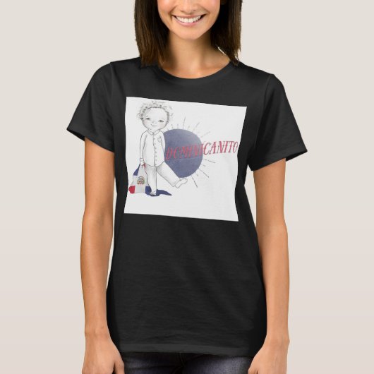 Dominicanito Raglan-Shirt T-Shirt (Vorderseite)