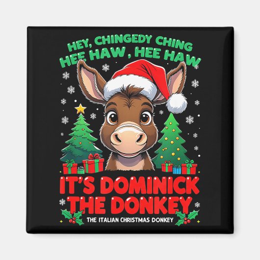 Dominick Cheer Mi Burrito Sabanero Mexican Christm Magnet (Vorne)