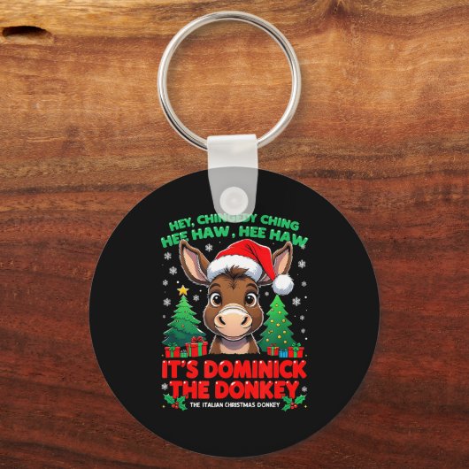 Dominick Cheer Mi Burrito Sabanero Mexican Christm Schlüsselanhänger (Vorderseite)