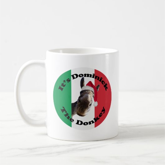 dominick der Esel Kaffeetasse (Links)