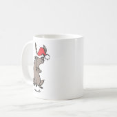 Dominick der Esel Kaffeetasse (Vorderseite Links)