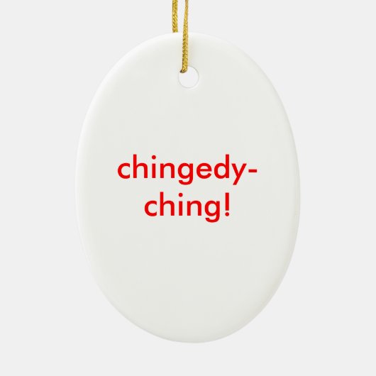 Dominick der Esel Keramikornament (Hinten)