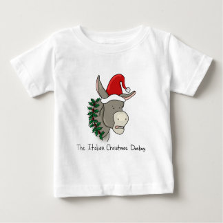Dominick der italienische Weihnachtsesel Baby T-shirt