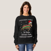 Dominick The Christmas Donkey Italienisch Sweatshirt (Vorne ganz)
