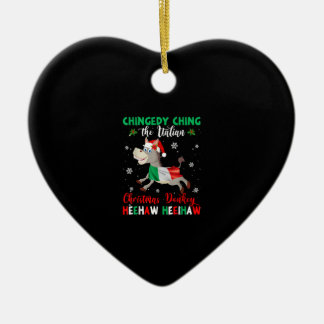 Dominick The Christmas Donkey-italienischer Donkey Keramik Ornament