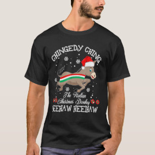 Dominick The Christmas Donkey Italienischer Donkey T-Shirt