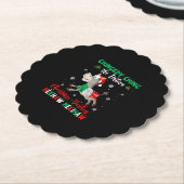 Dominick The Christmas Donkey-italienischer Donkey Untersetzer (angewinkelt)