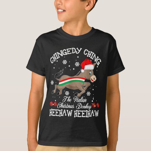 Dominick The Christmas Italian Chris T-Shirt (Vorderseite)