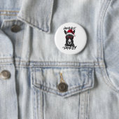 Dominick The Donkey Funny Christmas Italienischer  Button (Beispiel)
